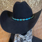 Thin Turquoise Hat Band