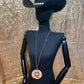 Black and Tan Iridescent Volunteer Badge Holder