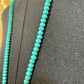 Turquoise Crystal Volunteer Badge Holder