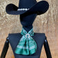 Kelly Green Dot Paisley Wild Rag