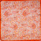 Pink and Orange Paisley Print Wild Rag